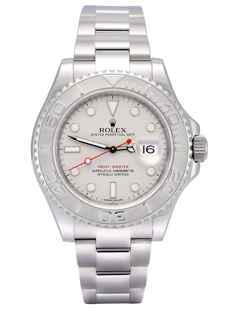 silver rolex yacht master|Rolex Yacht-Master price list.